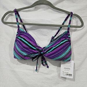 Athleta NWT Santa Cruz Bikini Top Large